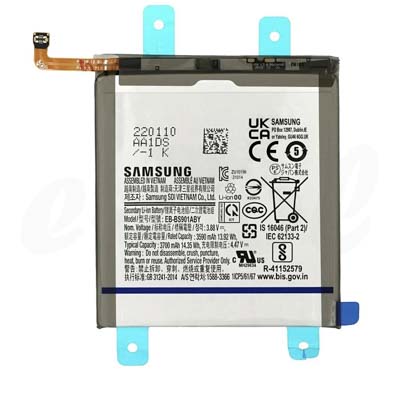 BATTERIA ORIGINALE SERVICE SAMSUNG GALAXY S22 2022 SM-S901 EB-BS901ABY 3700 MAh