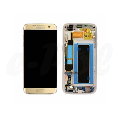 Display Lcd Schermo Per Samsung Galaxy S7 Edge Sm-G935F Oro Gh97-18533C