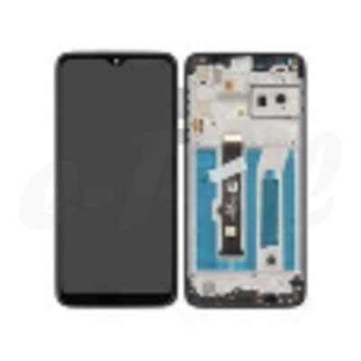 Lcd + Touch + Frame Per Motorola One Macro - Space Blue Compatibile