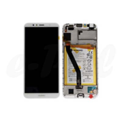 Lcd + Touch + Frame + Batteria Per Huawei Nova Silvver 02351Cke