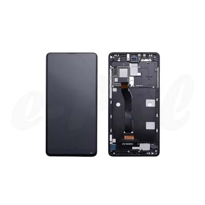 Display Lcd Con Touch Screen + Frame Per Xiaomi Mi Mix 2 Nero Compatibile