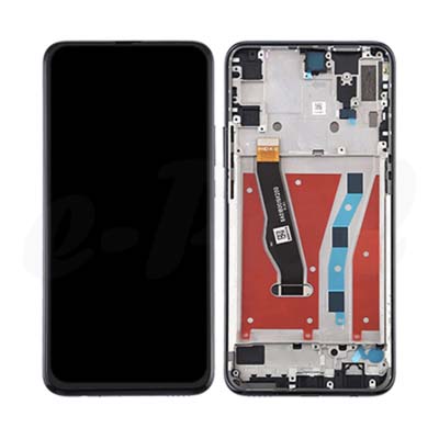 Lcd + Touch + Frame Per Stk-L21, Stk-Lx1 Honor 9X - Nero Midnight Black - Versione China Compatibile