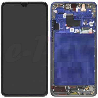 Display Lcd + Touch + Frame +  Per (Hma-L09, Hma-L29) Huawei Mate 20 - Twilight 02352Fra - Compatibile