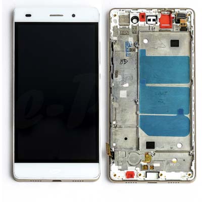 Display Lcd Per Huawei P8 Lite Bianco - No Logo